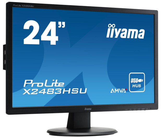 iiyama X2483HSU czarny - 157770 - zdjęcie 2